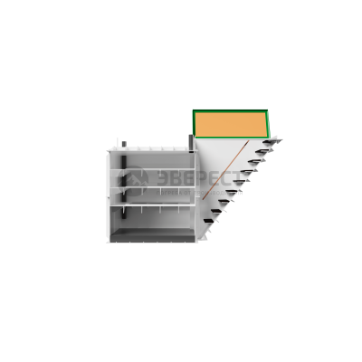 Пластиковый Погреб Комфорт ПФ-2000 2,08x1,58