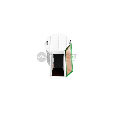 Пластиковый погреб Круглый “Комфорт 2000” 1800x2400 мм