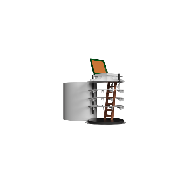 Пластиковый погреб Круглый “Классик” 1600x2400 мм